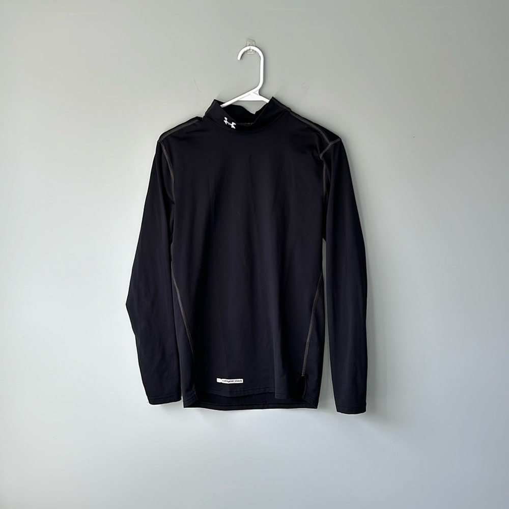 Under Armour cold gear fitted mock turtleneck small black